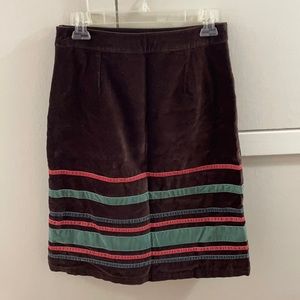 Boden knee length skirt